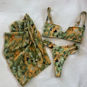 Nuera Toucan Bikini Set with Cover-Up